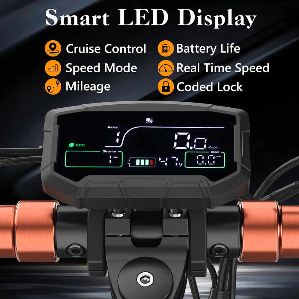IENYRID M4 Pro S+ Foldable Electric Scooter with LCD Display - Image 5